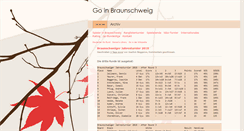 Desktop Screenshot of braunschweig-go.de